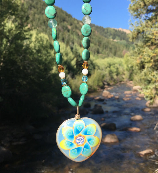Om Turquoise on the River